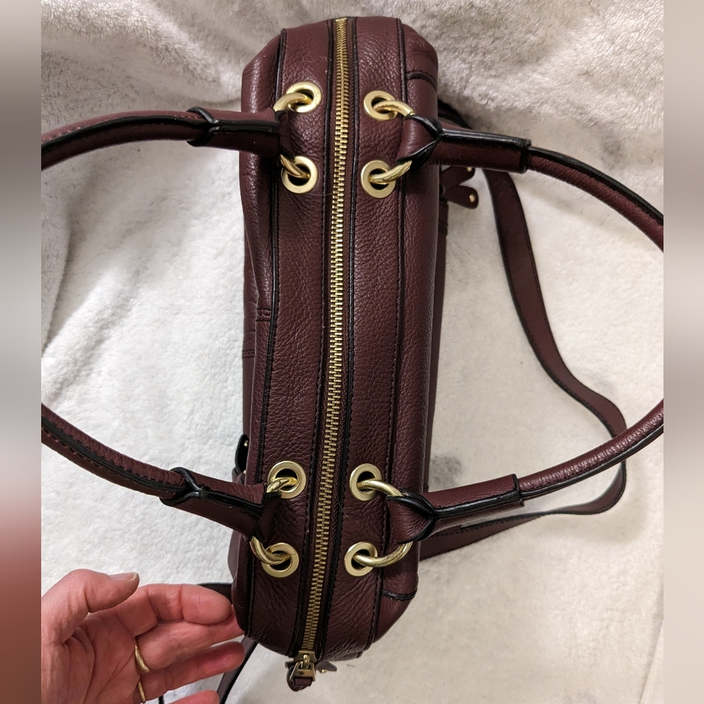 Vintage Etienne Aigner Leather Purse Satchel - Picture 5 of 15